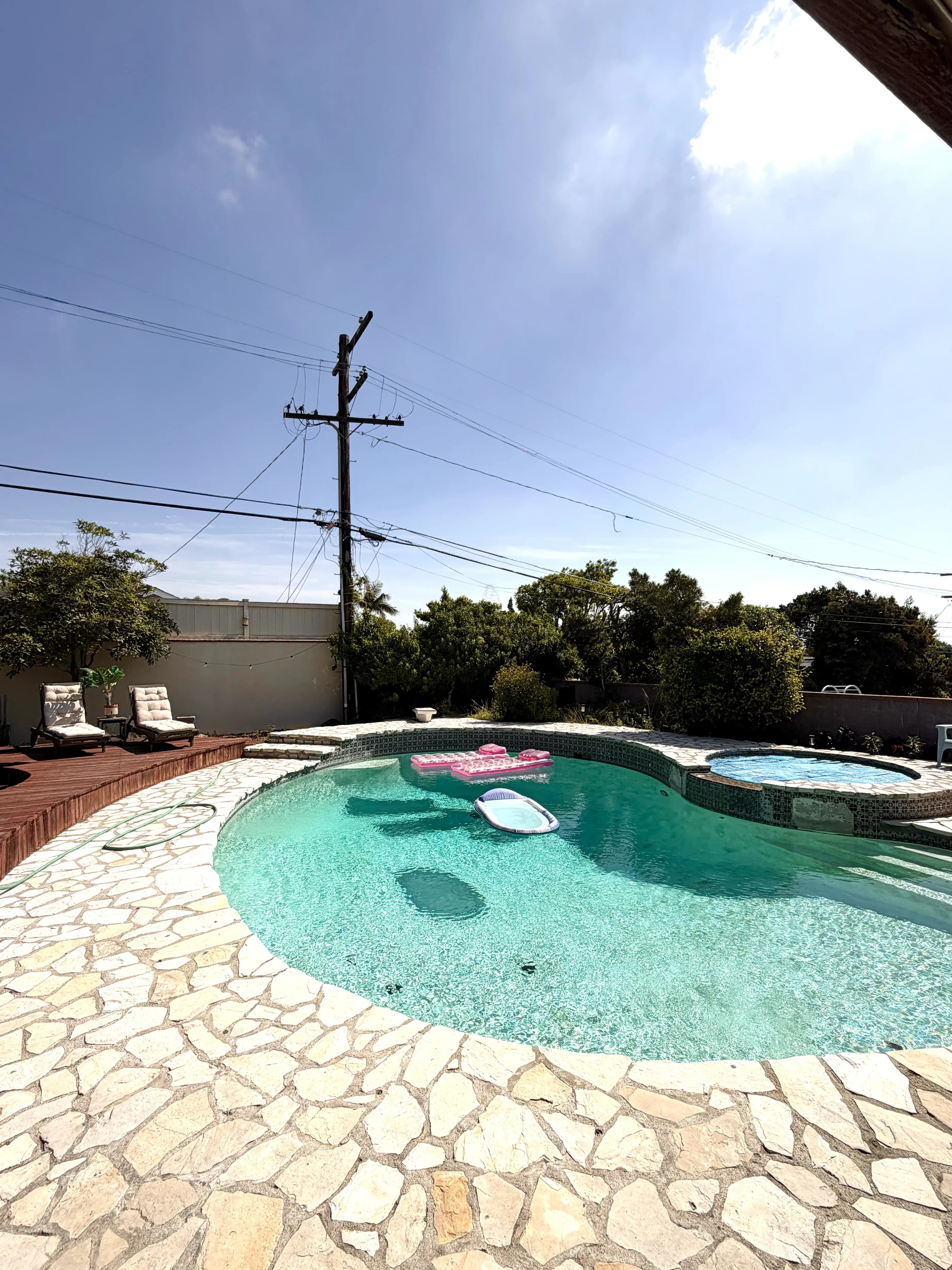 Pool and hot tub